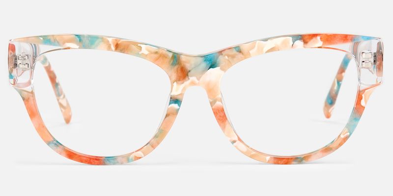 Fusion - Cat Eye Floral Eyeglasses