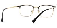 Dial - Browline Gold Eyeglasses - 3