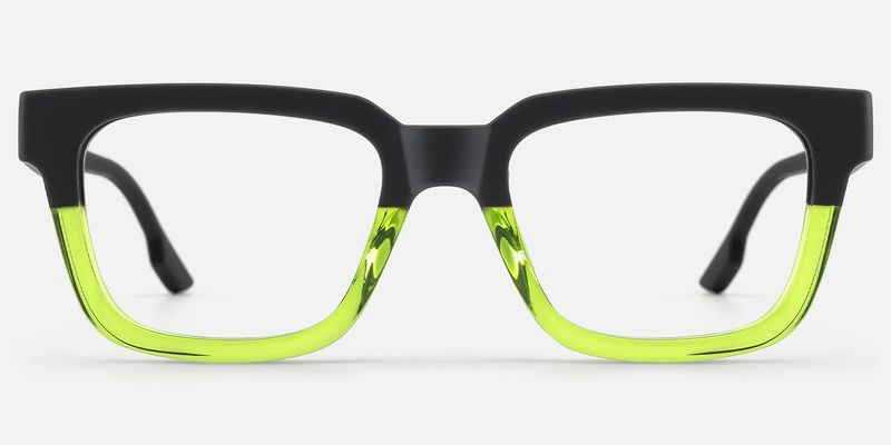 Strobe - Rectangle Two-tone Eyeglasses