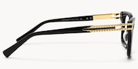 Anansi - Rectangle Black Eyeglasses - 4