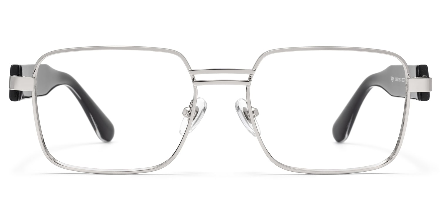 

Ubuntu - Rectangle Silver Eyeglasses