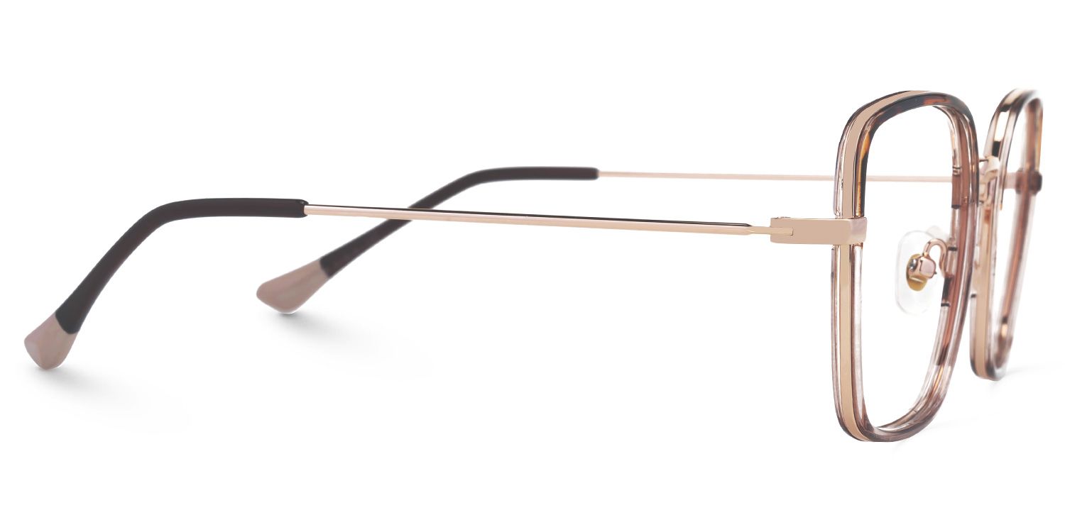 Faber - Square Tortoise Eyeglasses | Vooglam 4