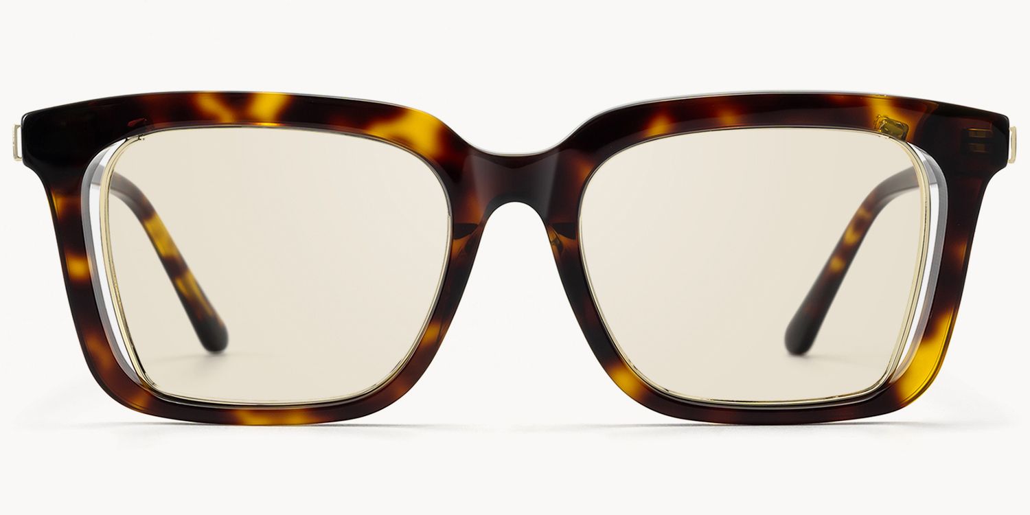 Chaparral - Rectangle Tortoise Sunglasses - 1