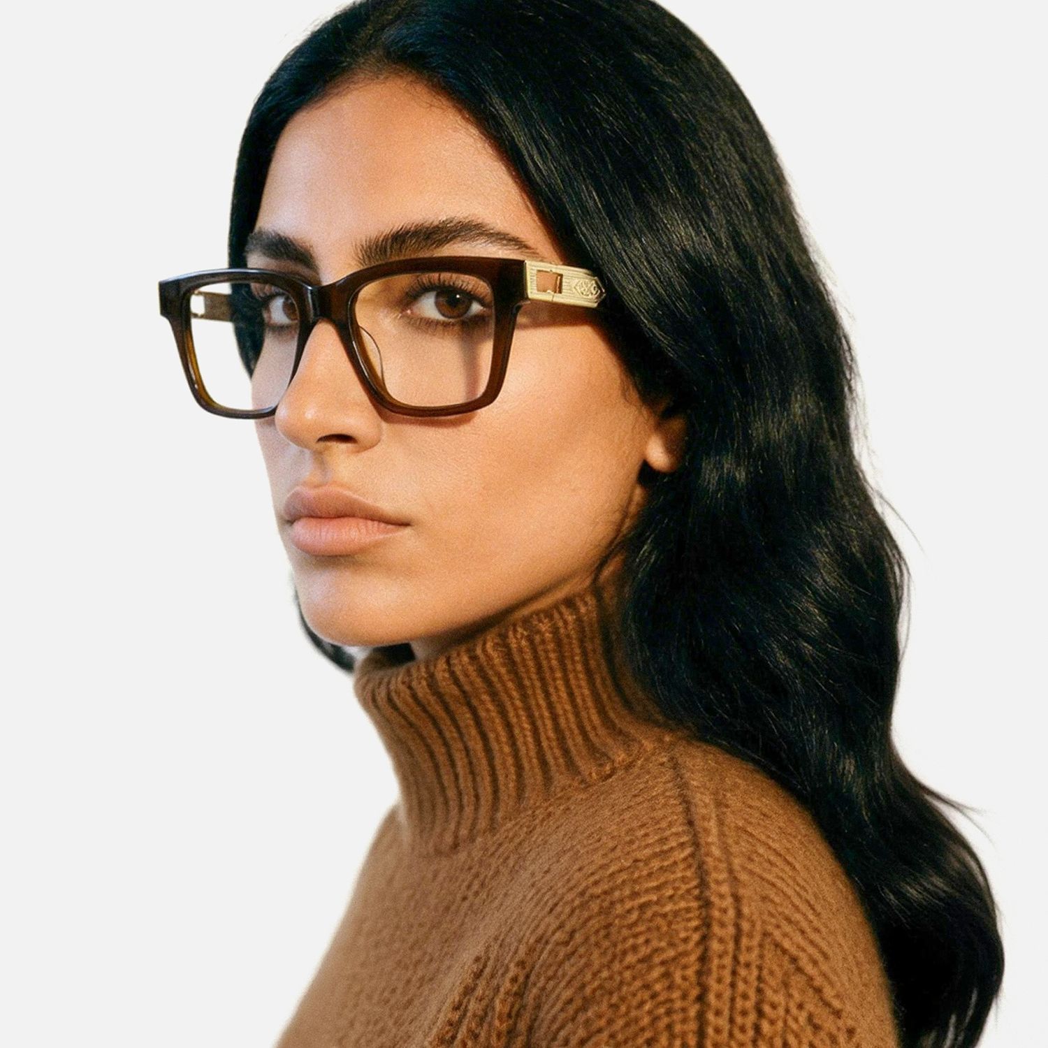 Explore the design story of Legacy - Rectangle Brown Eyeglasses | Vooglam