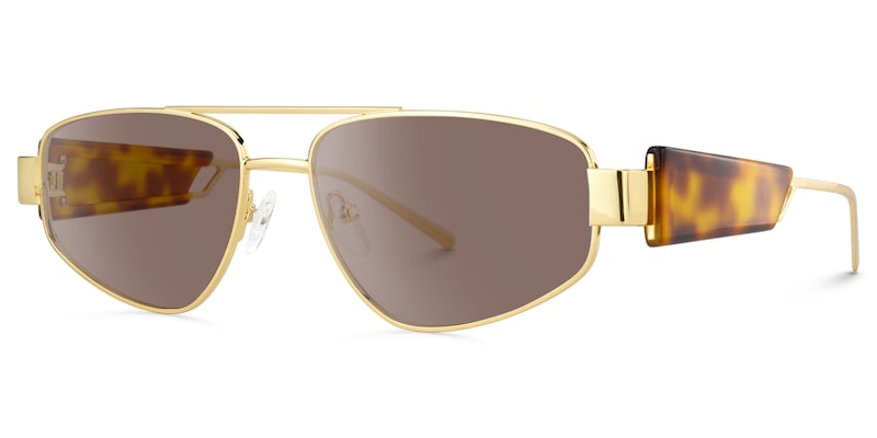 Orbit - Aviator Gold Sunglasses