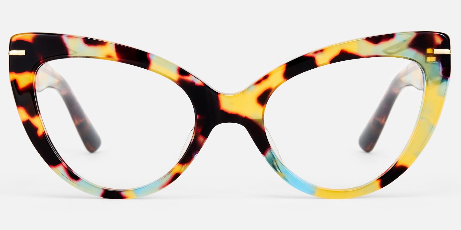 Veromca - Cat Eye Blue/Tortoise Eyeglasses product detail 2