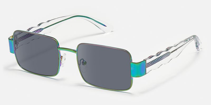 Odelya - Rectangle Multicolor Sunglasses
