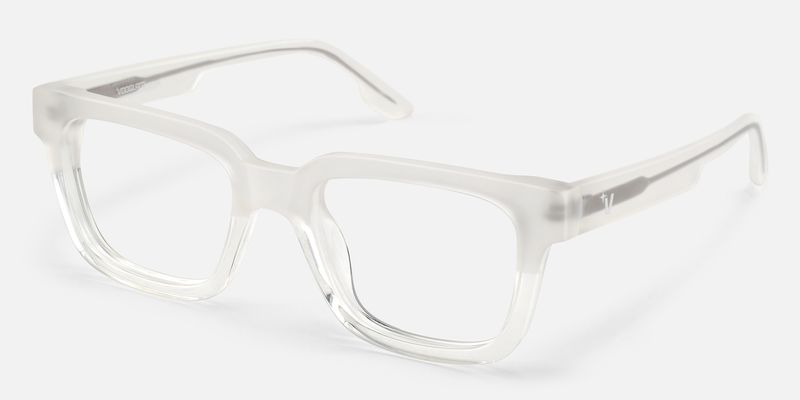 Strobe - Rectangle Transparent Eyeglasses