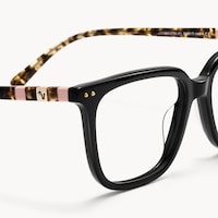 Terra - Square Black Eyeglasses - 4
