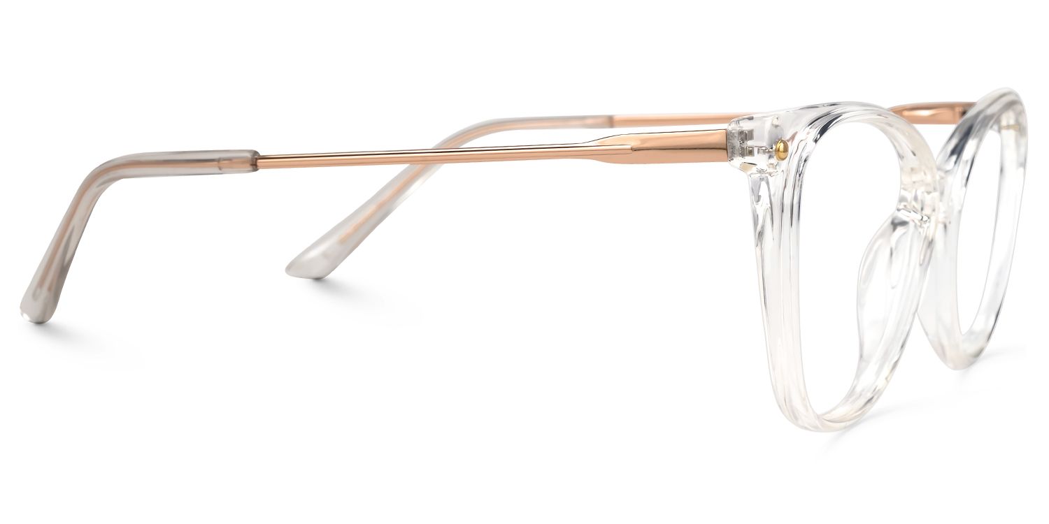 Efren - Cat Eye Crystal Eyeglasses | Vooglam 4