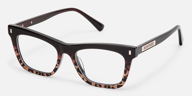 Calico - Square Two-tone Eyeglasses