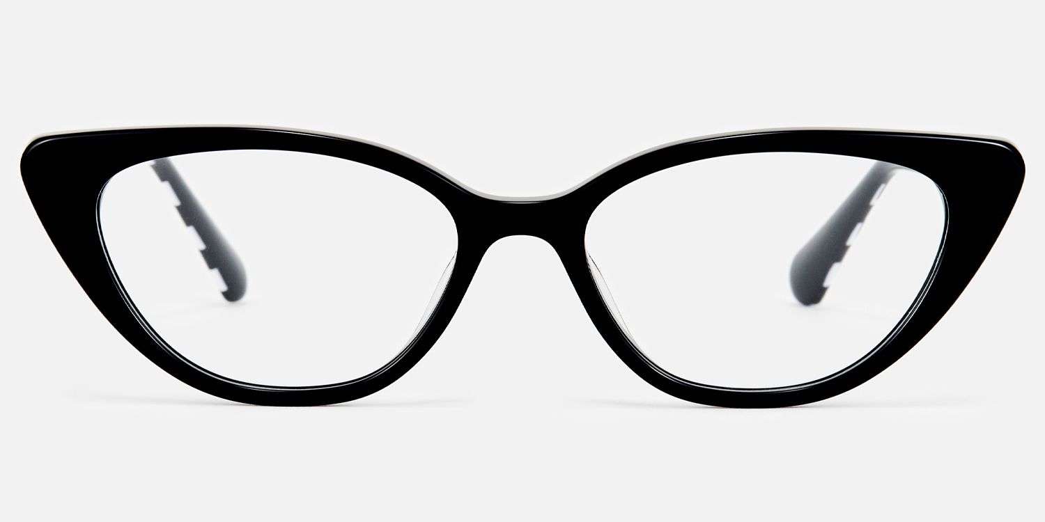 Harena - Cat Eye Black Eyeglasses product detail 2