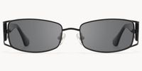Wren - Rectangle Black Sunglasses - 1