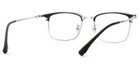 Dial - Browline Black Eyeglasses - 3