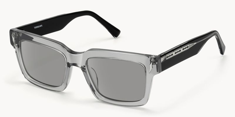 Razor - Rectangle Silver Sunglasses