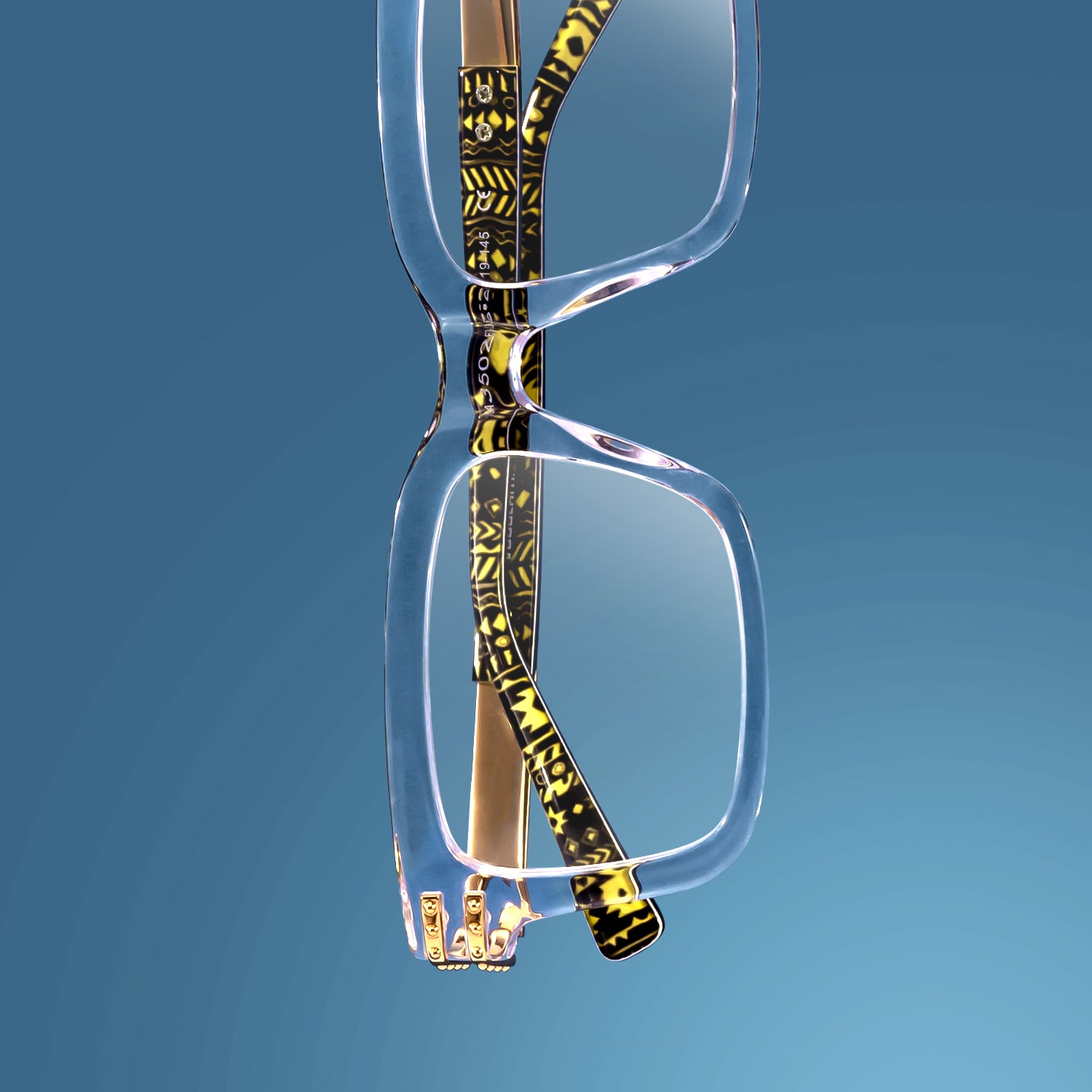 Anansi - Rectangle Transparent Eyeglasses - 1