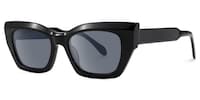 Velora - Cat Eye Black Sunglasses - 2