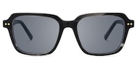 Jafaru - Rectangle Grey Sunglasses - 1