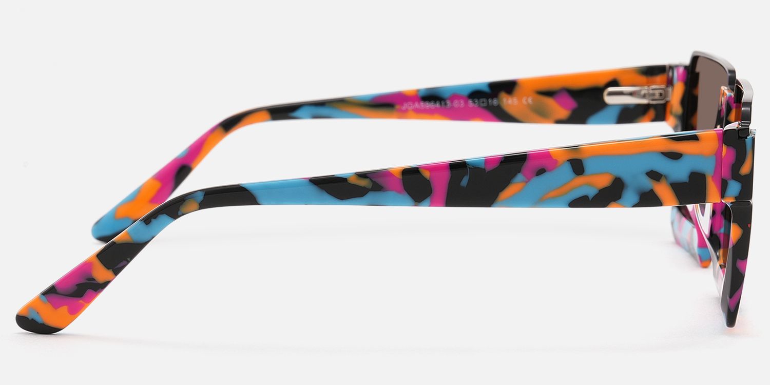 Dardhan - Rectangle Multicolor Sunglasses product detail 3
