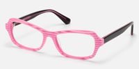 Pop - Rectangle Pink Eyeglasses