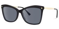 Libby - Butterfly Black Sunglasses