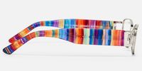 Gagenia - Rectangle Silver Eyeglasses | Vooglam Side View