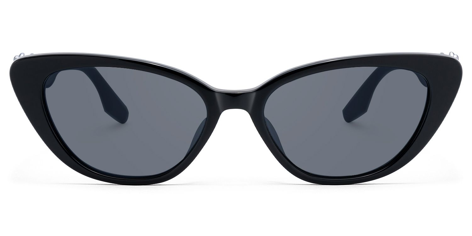 No Fate - Cat Eye Black Sunglasses | Vooglam Product Details 1