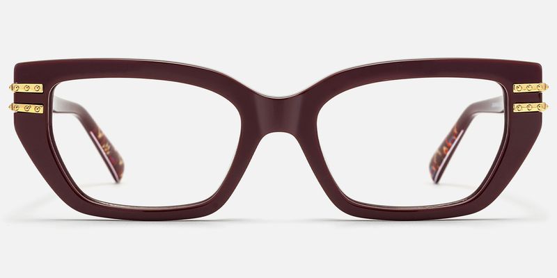 Nomad - Cat eye Red Eyeglasses