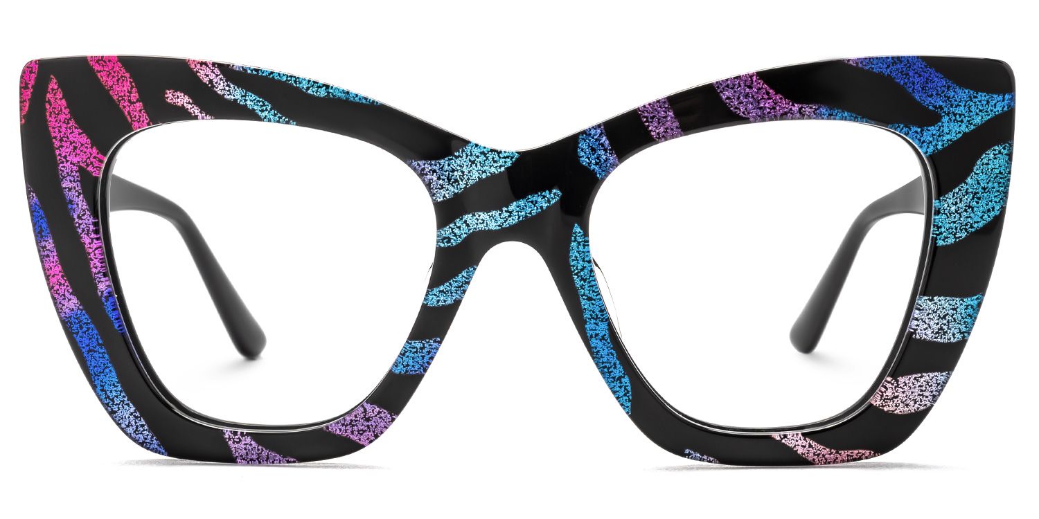 Yakima - Butterfly Multicolor Eyeglasses | Vooglam Angle View