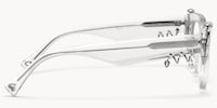 Sabrina - Rectangle Crystal Eyeglasses - 5