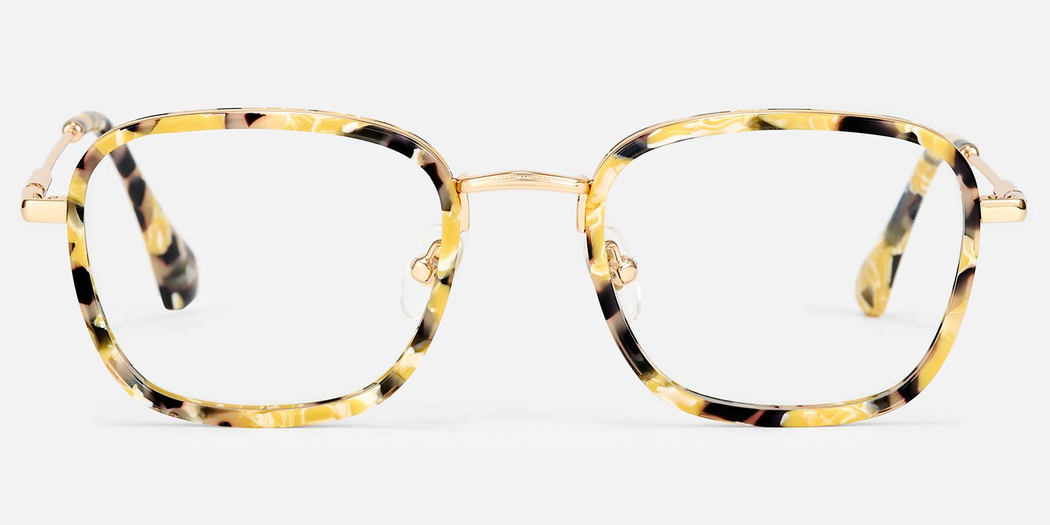 Sundance - Square Yellow Eyeglasses product detail 2