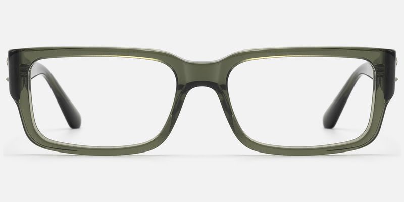 Drexen - Olive Green Translucent Rectangle Rx | Vooglam