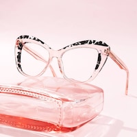Ehren - Cat Eye Pink/Tortoise Eyeglasses - 1