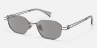 Loos - Geometric Gray Sunglasses
