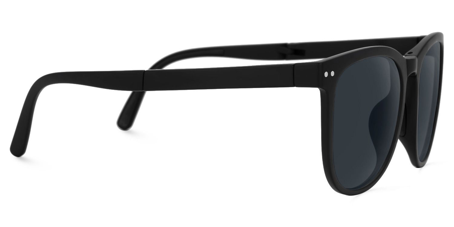 Jackopa - Square Black Sunglasses | Vooglam 4