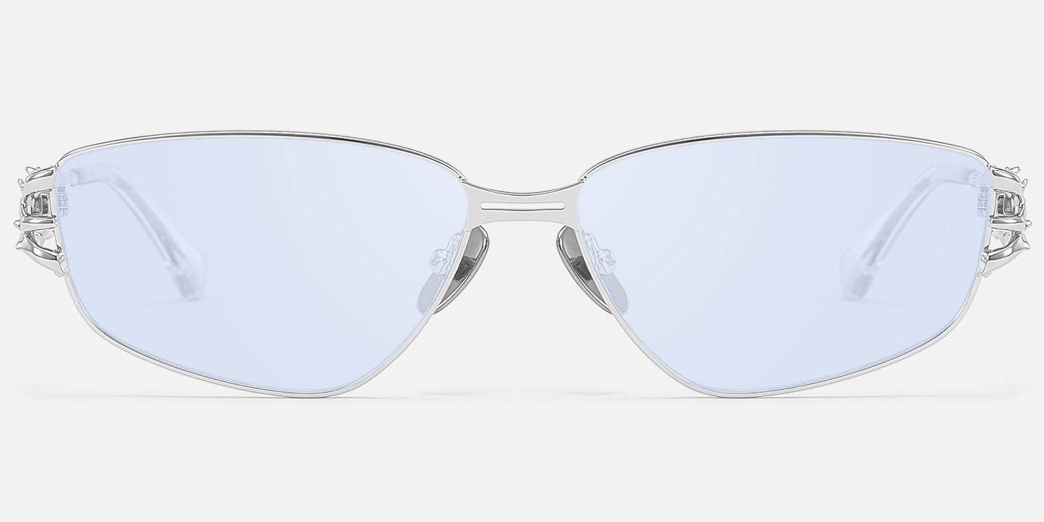 Spine - Geometric Silver Sunglasses product detail 2