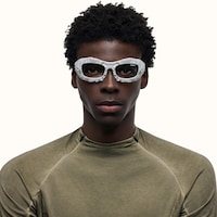 The Geologist - Geometric Gray Eyeglasses - 6