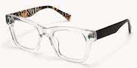 Adinkra - Square Transparent Eyeglasses - 4