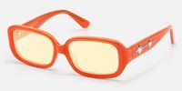 Prism - Rectangle Orange Sunglasses