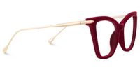 Hilary - Butterfly Red Eyeglasses | Vooglam 