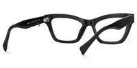 Wild Beat - Square Pattern Eyeglasses | Vooglam Side View