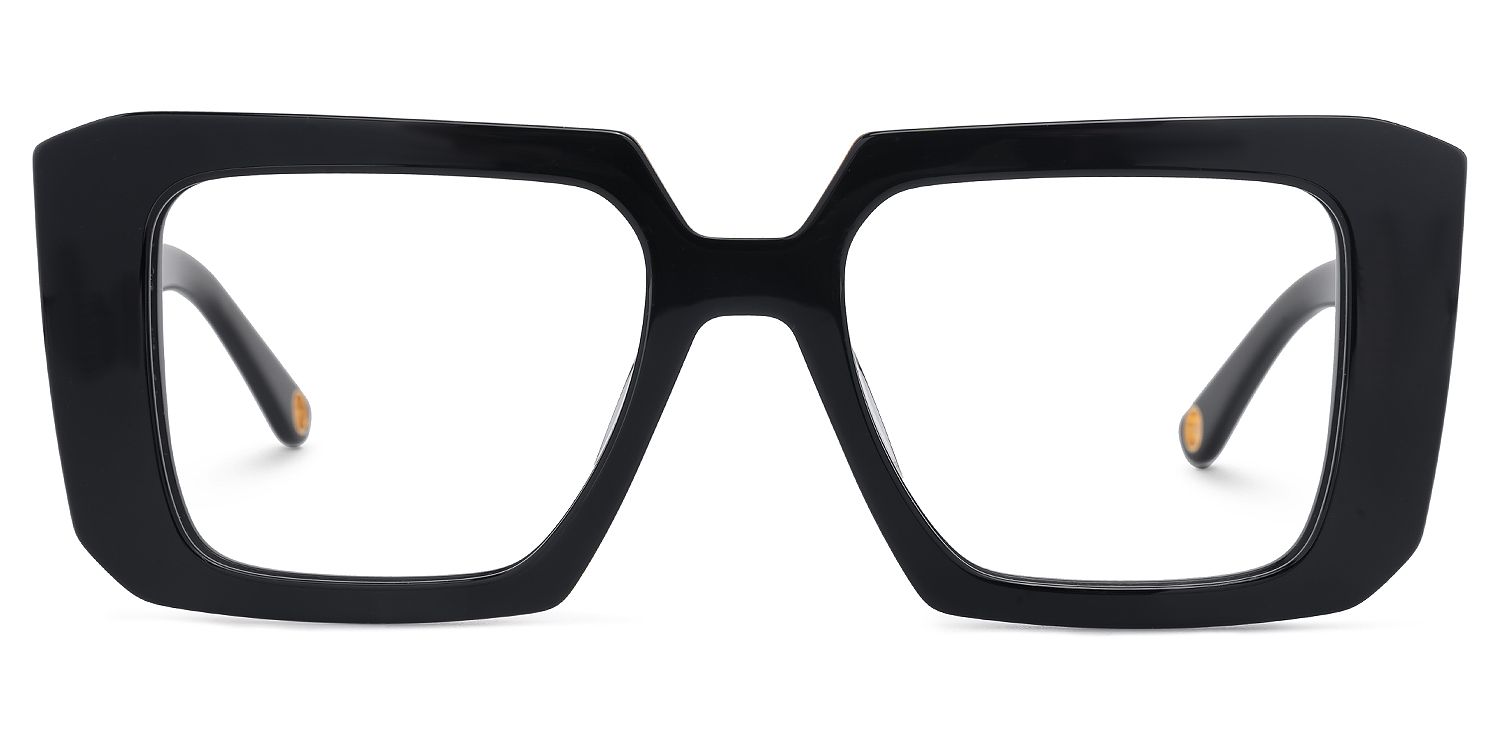 Ellery - Rectangle Black Eyeglasses product detail 2