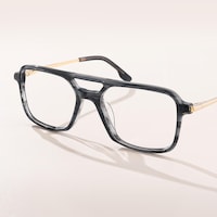 Eilert - Aviator Grey Eyeglasses - 1