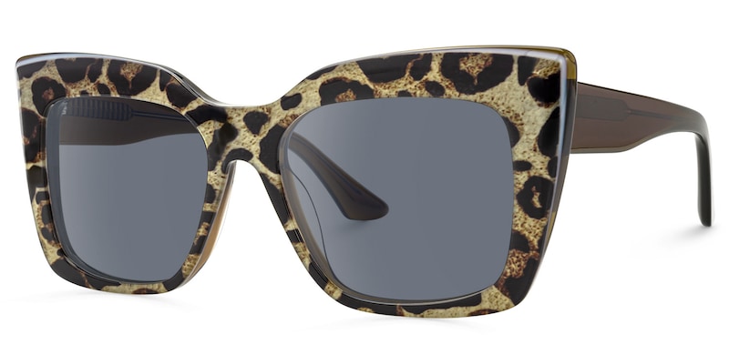 Reina - Square Animal Sunglasses