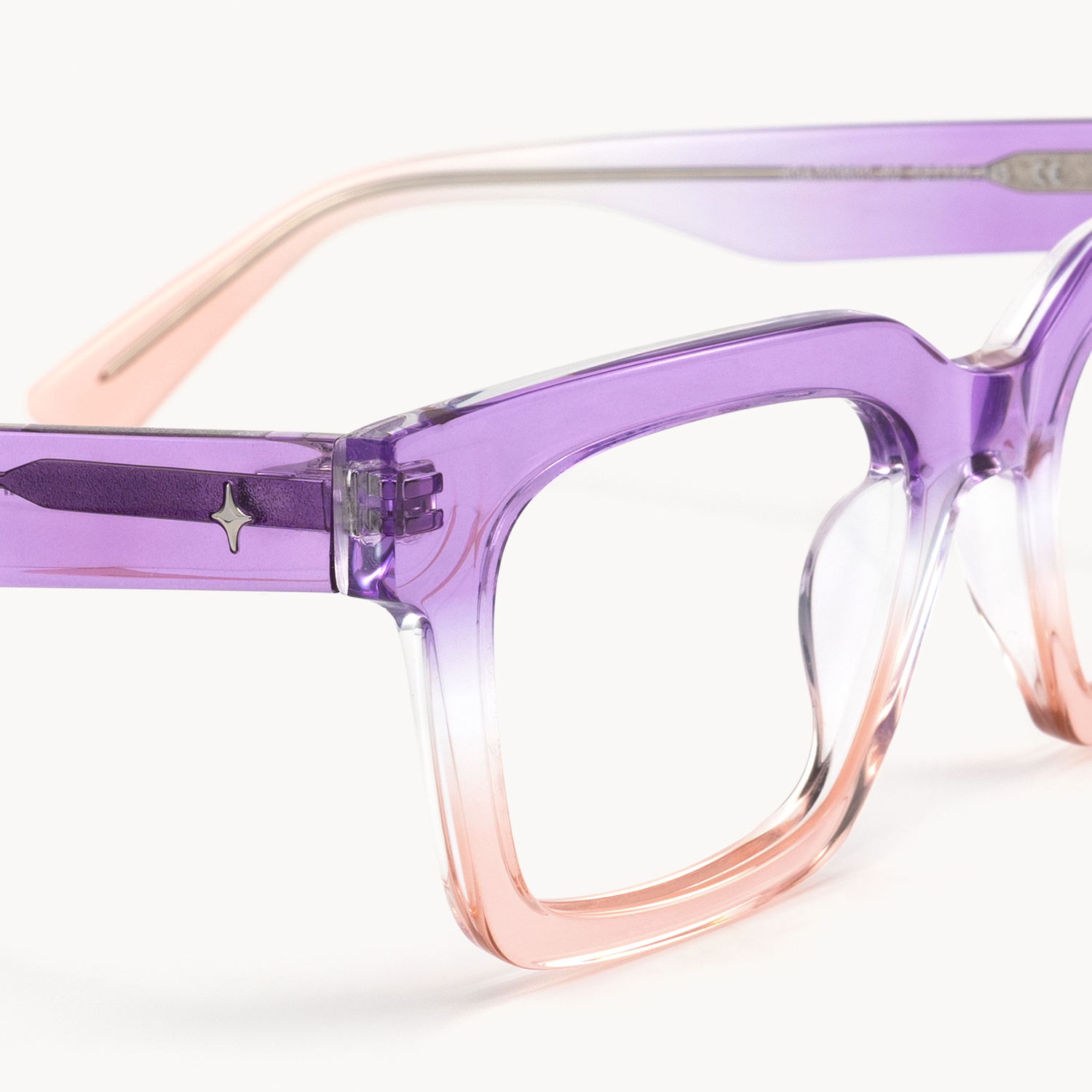 Loop - Square Two-tone Eyeglasses - 5