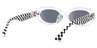 TADA - Oval Crystal Sunglasses - 4