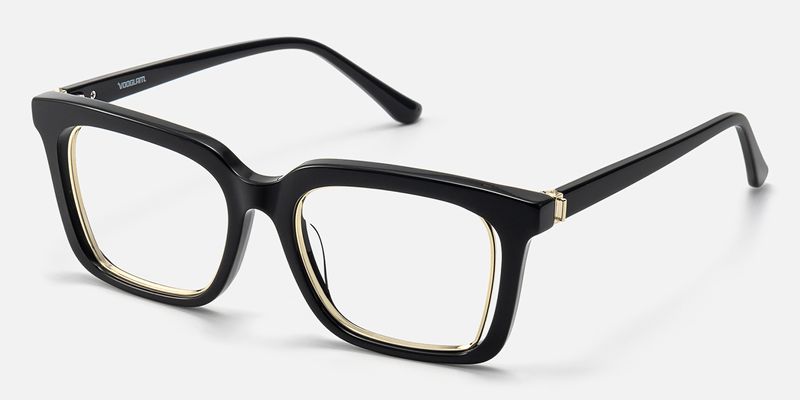 Chaparral - Rectangle Black Eyeglasses