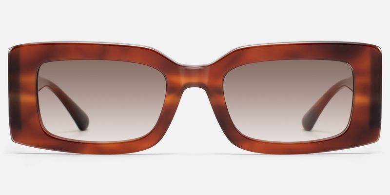 Aurelia - Red Tortoise Gradient Sunglasses | Vooglam