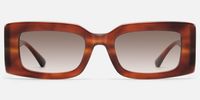 Aurelia - Red Tortoise Gradient Sunglasses | Vooglam Angle View