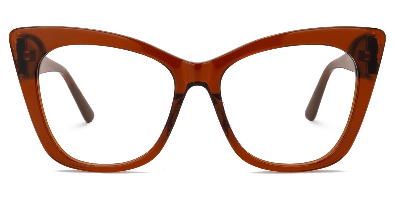Haiku - Cat Eye Brown Eyeglasses product detail 2